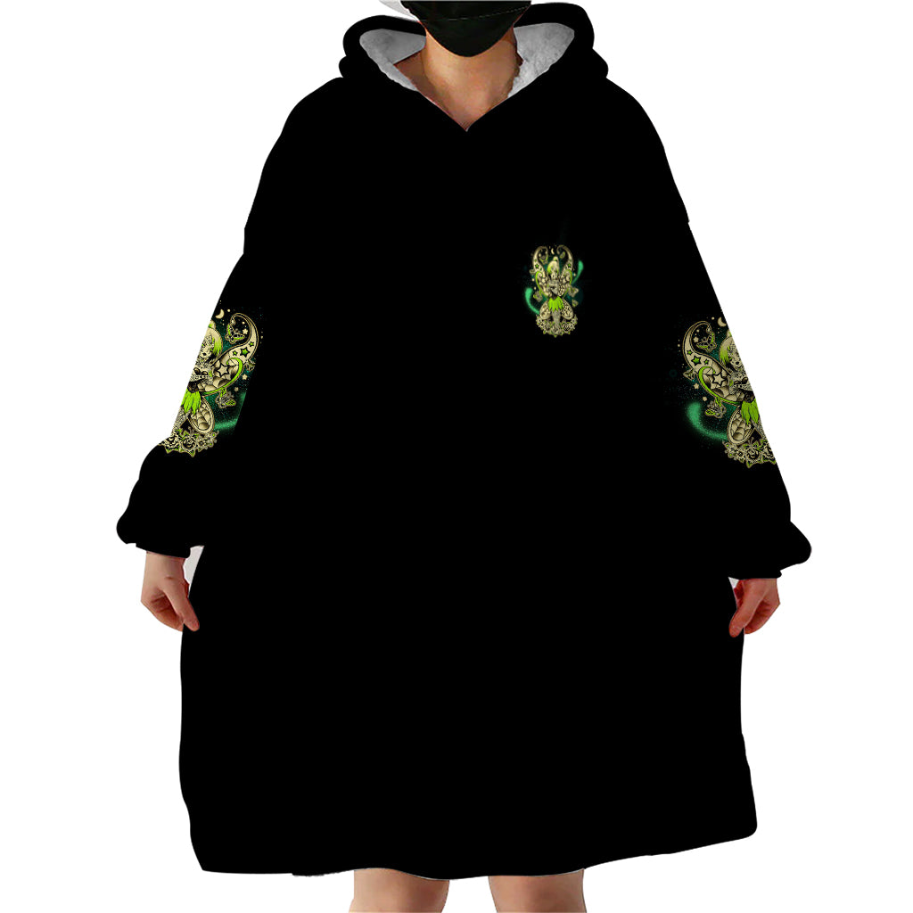 Karma Fairy Skull Wearable Blanket Hoodie - Wonder Print Shop