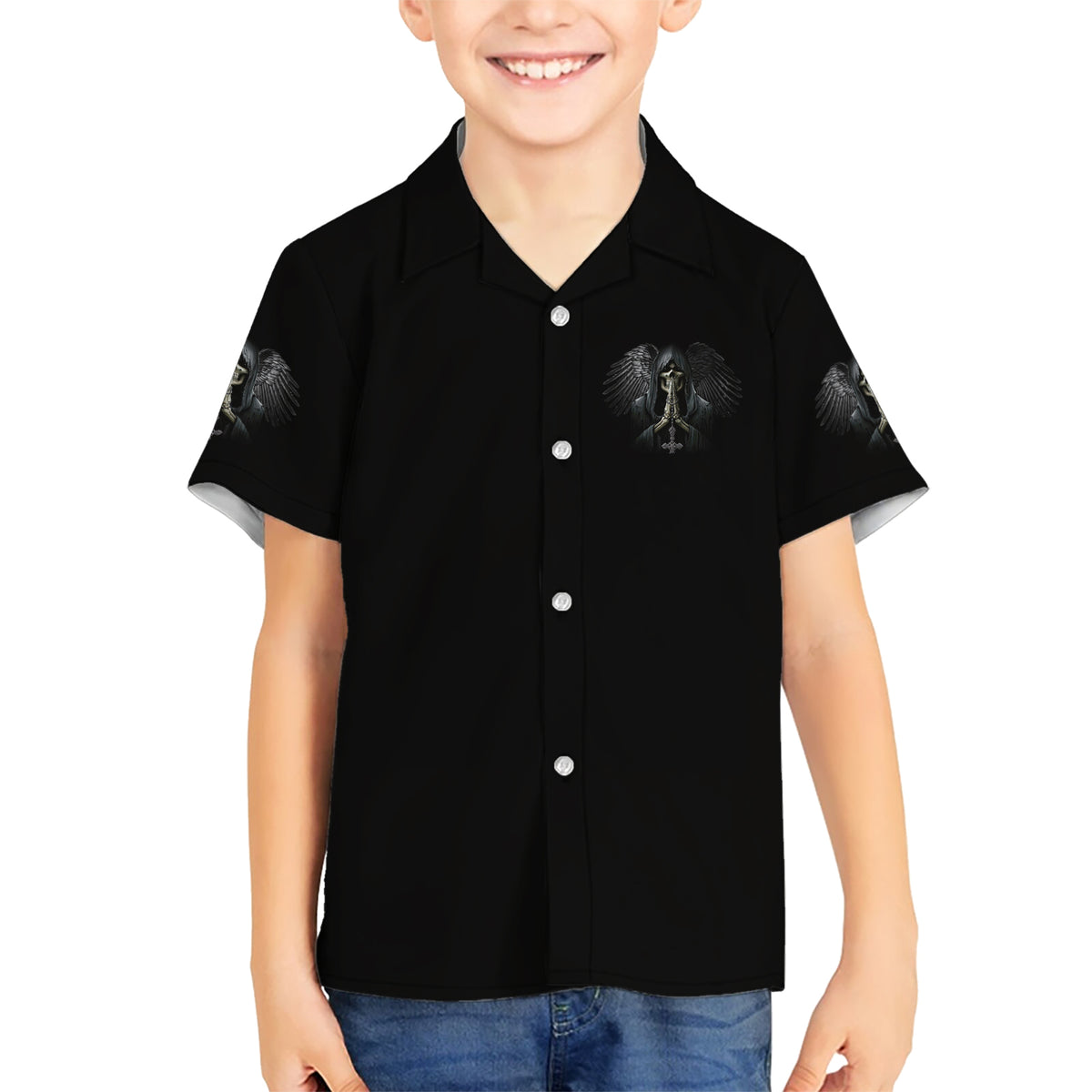 I Hate It When The Voices In My Head Skull Kid Hawaiian Shirt - Wonder Print Shop