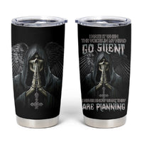 I Hate It When The Voices In My Head Skull Tumbler Cup - Wonder Print Shop
