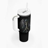 I Hate It When The Voices In My Head Skull Tumbler With Handle - Wonder Print Shop