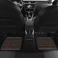 White and Red Christmas Wine Car Mats with Festive Pattern and Holiday Cheer - Wonder Print Shop