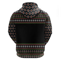 White and Red Christmas Wine Hoodie with Festive Pattern and Holiday Cheer - Wonder Print Shop
