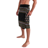 White and Red Christmas Wine Lavalava with Festive Pattern and Holiday Cheer - Wonder Print Shop