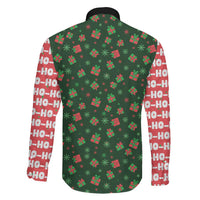 Go Jesus It's Your Birthday Christmas Family Matching Off Shoulder Maxi Dress and Hawaiian Shirt with Presents and Festive Pattern - Wonder Print Shop