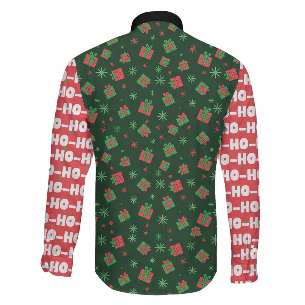 Go Jesus It's Your Birthday Christmas Family Matching Summer Maxi Dress and Hawaiian Shirt with Presents and Festive Pattern - Wonder Print Shop