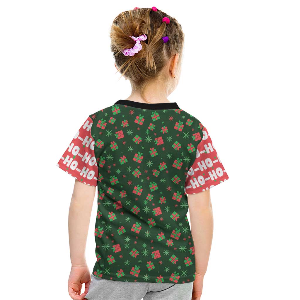 Go Jesus It's Your Birthday Christmas Kid T Shirt with Presents and Festive Pattern - Wonder Print Shop