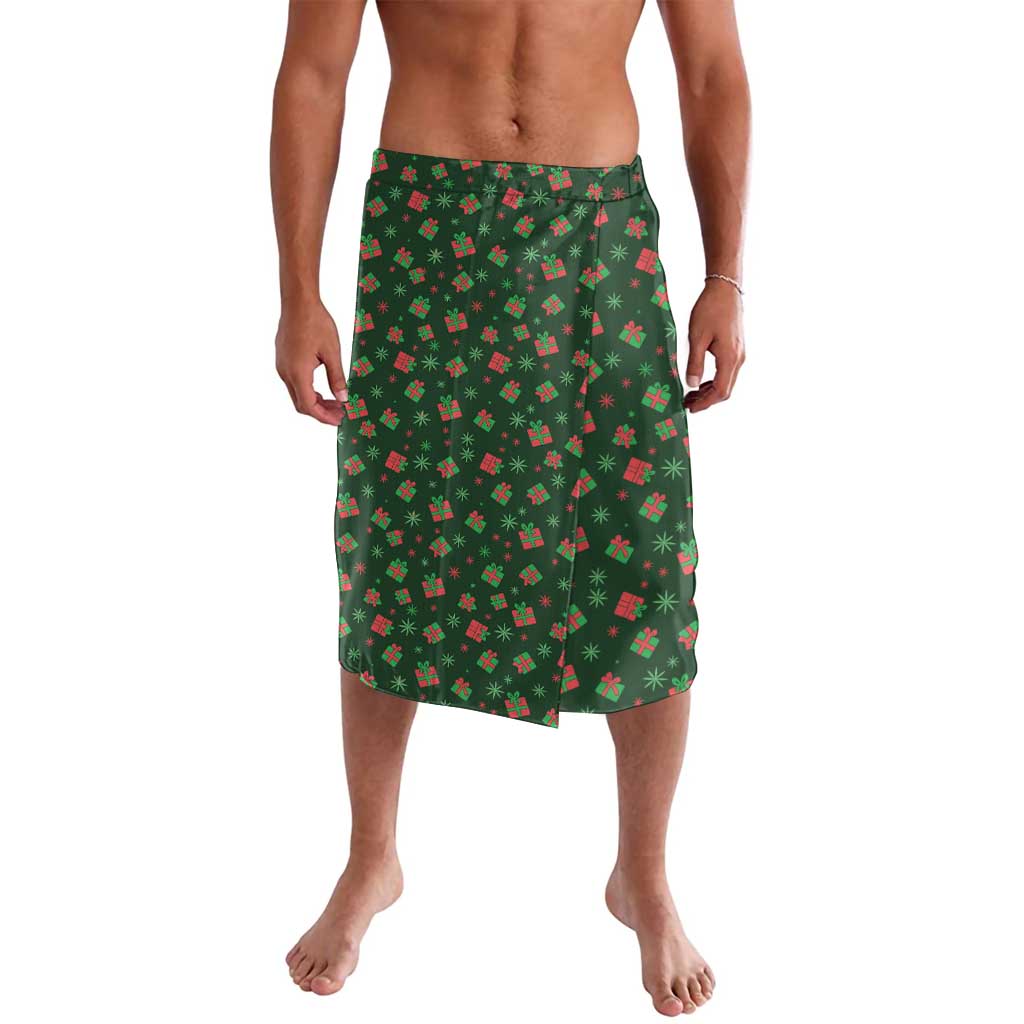 Go Jesus It's Your Birthday Christmas Lavalava with Presents and Festive Pattern - Wonder Print Shop