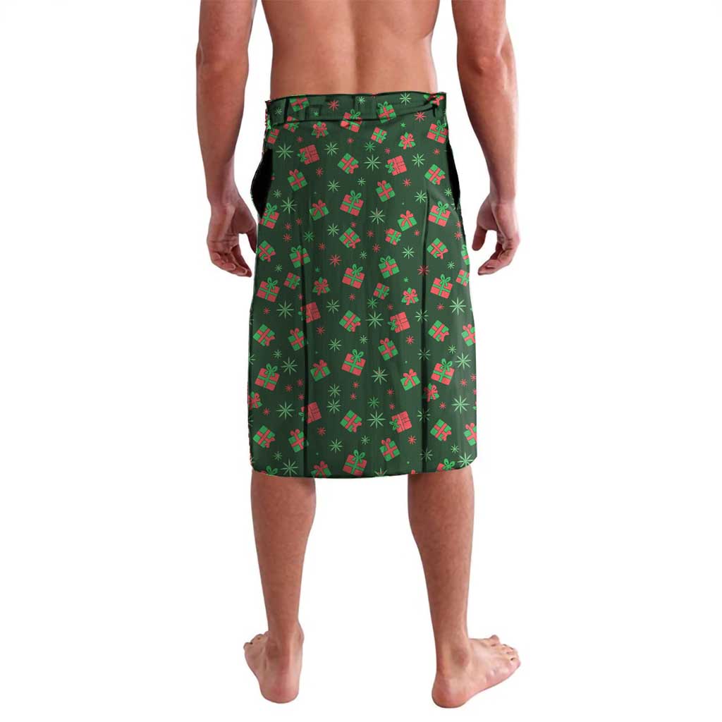 Go Jesus It's Your Birthday Christmas Lavalava with Presents and Festive Pattern - Wonder Print Shop