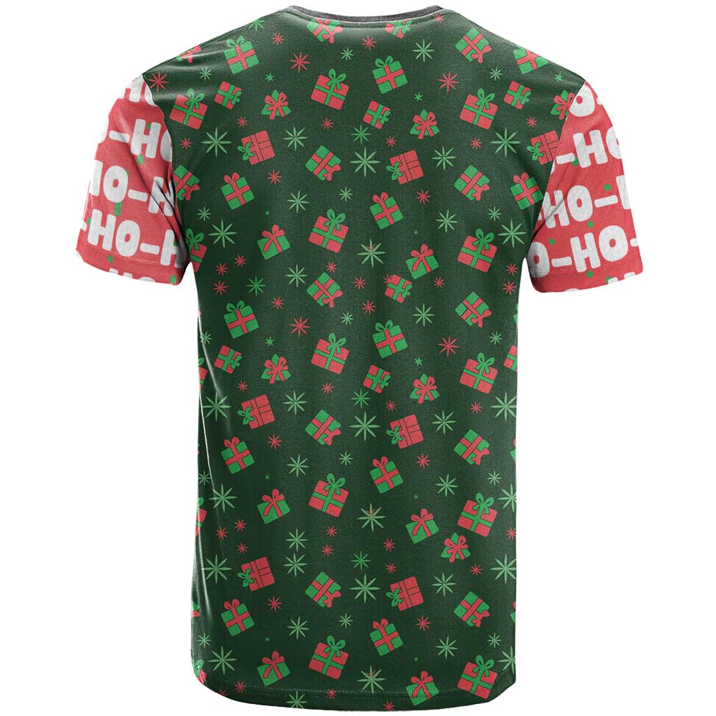 Go Jesus It's Your Birthday Christmas T Shirt with Presents and Festive Pattern - Wonder Print Shop