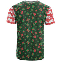 Go Jesus It's Your Birthday Christmas T Shirt with Presents and Festive Pattern - Wonder Print Shop