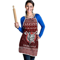 Vikings Fa La La La Christmas Apron Xmas Holiday Patterns - Wonder Print Shop