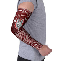 Vikings Fa La La La Christmas Arm Sleeves Xmas Holiday Patterns - Wonder Print Shop