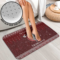 Vikings Fa La La La Christmas Bathroom Set Xmas Holiday Patterns - Wonder Print Shop