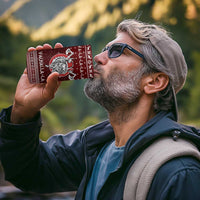 Vikings Fa La La La Christmas 4 in 1 Can Cooler Tumbler Xmas Holiday Patterns - Wonder Print Shop