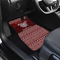 Vikings Fa La La La Christmas Car Mats Xmas Holiday Patterns - Wonder Print Shop