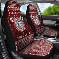 Vikings Fa La La La Christmas Car Seat Cover Xmas Holiday Patterns - Wonder Print Shop
