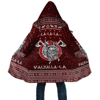 Vikings Fa La La La Christmas Cloak Xmas Holiday Patterns - Wonder Print Shop