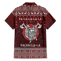Vikings Fa La La La Christmas Hawaiian Shirt Xmas Holiday Patterns - Wonder Print Shop