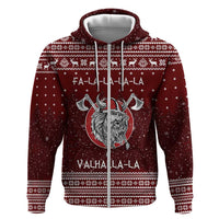 Vikings Fa La La La Christmas Hoodie Xmas Holiday Patterns - Wonder Print Shop