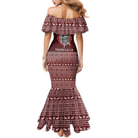 Vikings Fa La La La Christmas Mermaid Dress Xmas Holiday Patterns - Wonder Print Shop