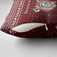 Vikings Fa La La La Christmas Pillow Cover Xmas Holiday Patterns - Wonder Print Shop