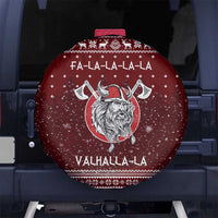 Vikings Fa La La La Christmas Spare Tire Cover Xmas Holiday Patterns - Wonder Print Shop