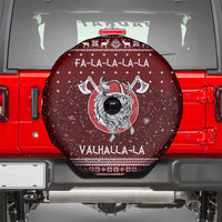 Vikings Fa La La La Christmas Spare Tire Cover Xmas Holiday Patterns - Wonder Print Shop
