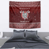Vikings Fa La La La Christmas Tapestry Xmas Holiday Patterns - Wonder Print Shop