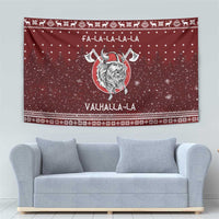 Vikings Fa La La La Christmas Tapestry Xmas Holiday Patterns - Wonder Print Shop