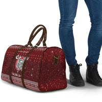Vikings Fa La La La Christmas Travel Bag Xmas Holiday Patterns - Wonder Print Shop