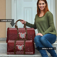 Vikings Fa La La La Christmas Travel Bag Xmas Holiday Patterns - Wonder Print Shop