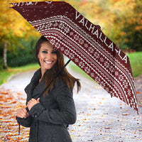 Vikings Fa La La La Christmas Umbrella Xmas Holiday Patterns - Wonder Print Shop