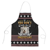 West Highland White Terrier Christmas Apron Xmas Holiday Patterns - Wonder Print Shop