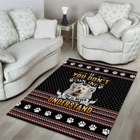 West Highland White Terrier Christmas Area Rug Xmas Holiday Patterns - Wonder Print Shop