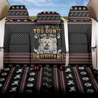 West Highland White Terrier Christmas Back Car Seat Cover Xmas Holiday Patterns - Wonder Print Shop