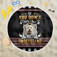 West Highland White Terrier Christmas Beach Blanket Xmas Holiday Patterns - Wonder Print Shop