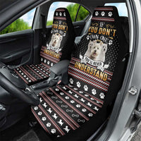West Highland White Terrier Christmas Car Seat Cover Xmas Holiday Patterns - Wonder Print Shop