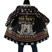 West Highland White Terrier Christmas Cloak Xmas Holiday Patterns - Wonder Print Shop