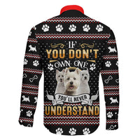 West Highland White Terrier Christmas Family Matching Mermaid Dress and Hawaiian Shirt Xmas Holiday Patterns - Wonder Print Shop