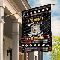 West Highland White Terrier Christmas Garden Flag Xmas Holiday Patterns - Wonder Print Shop