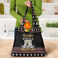 West Highland White Terrier Christmas Grocery Bag Xmas Holiday Patterns - Wonder Print Shop
