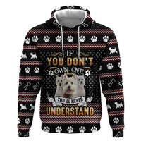 West Highland White Terrier Christmas Hoodie Xmas Holiday Patterns - Wonder Print Shop
