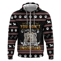 West Highland White Terrier Christmas Hoodie Xmas Holiday Patterns - Wonder Print Shop