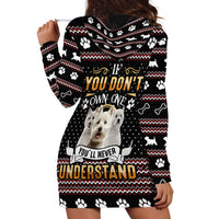 West Highland White Terrier Christmas Hoodie Dress Xmas Holiday Patterns - Wonder Print Shop