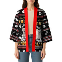 West Highland White Terrier Christmas Kimono Xmas Holiday Patterns - Wonder Print Shop