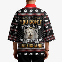 West Highland White Terrier Christmas Kimono Xmas Holiday Patterns - Wonder Print Shop