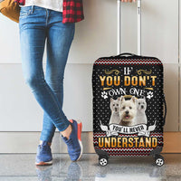 West Highland White Terrier Christmas Luggage Cover Xmas Holiday Patterns - Wonder Print Shop