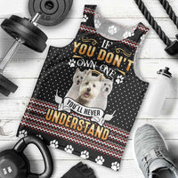 West Highland White Terrier Christmas Men Tank Top Xmas Holiday Patterns - Wonder Print Shop