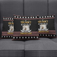West Highland White Terrier Christmas Pillow Cover Xmas Holiday Patterns - Wonder Print Shop