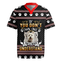 West Highland White Terrier Christmas Rugby Jersey Xmas Holiday Patterns - Wonder Print Shop